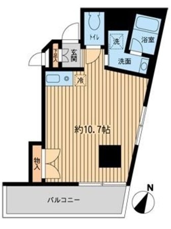 神楽坂フラッツの物件間取画像